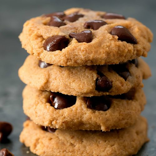 4 Ingredient Keto Chocolate Chip Cookies (No Special Flours) - Kirbie's ...