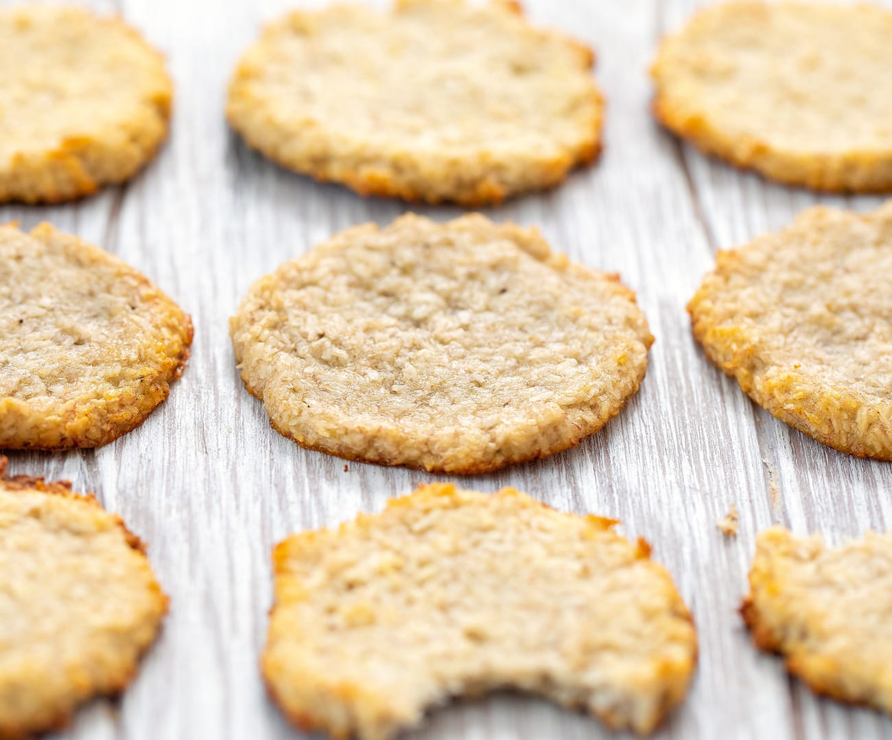 2 Ingredient Healthy Coconut Cookies (No Added Sugar, Flour, Butter, or