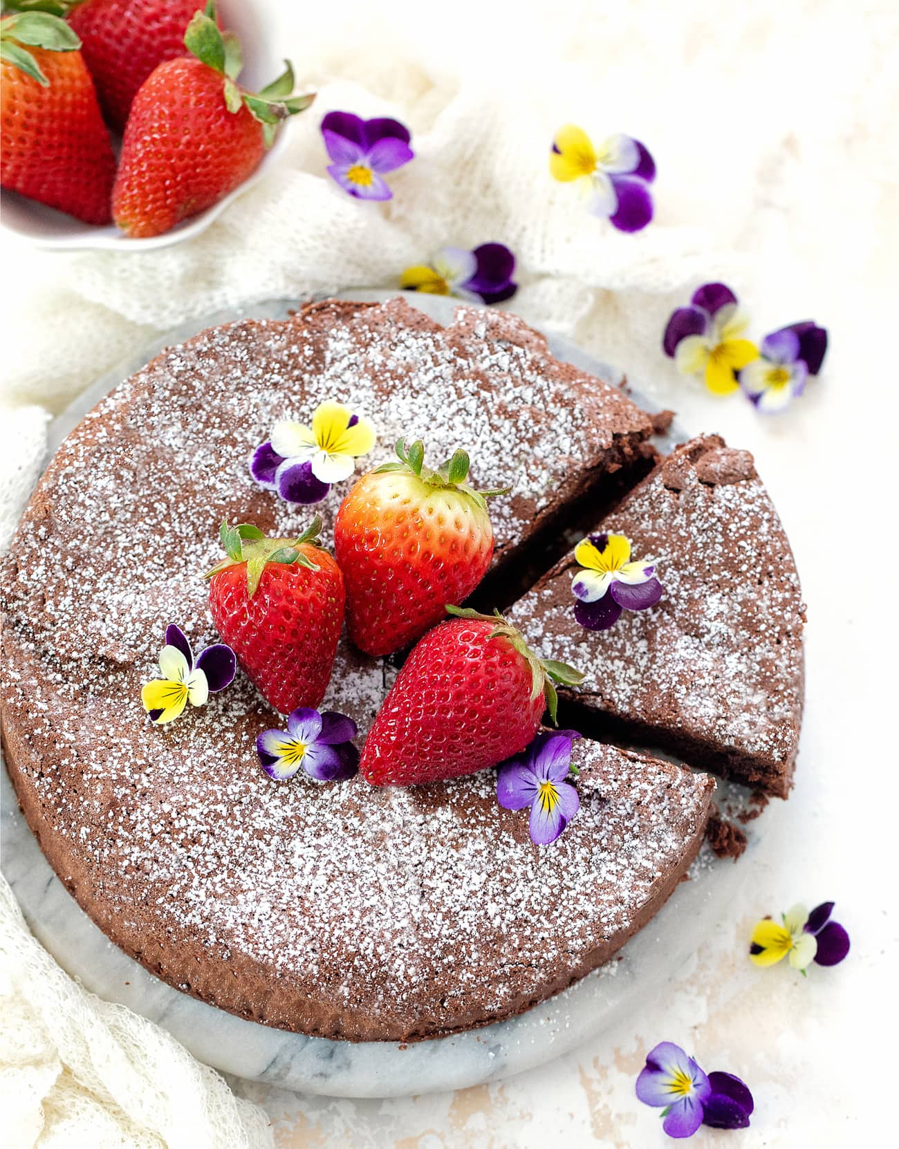 2 Ingredient Chocolate Cake (No Flour or Butter) - Kirbie's Cravings