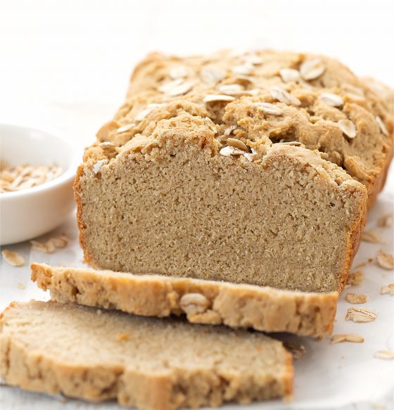 3 Ingredient Healthy Oat Bread (No Yeast, Flour, Sugar, Oil, or Eggs ...