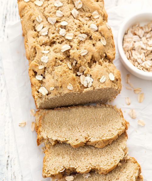 3 Ingredient Healthy Oat Bread (No Yeast, Flour, Sugar, Oil, or Eggs ...