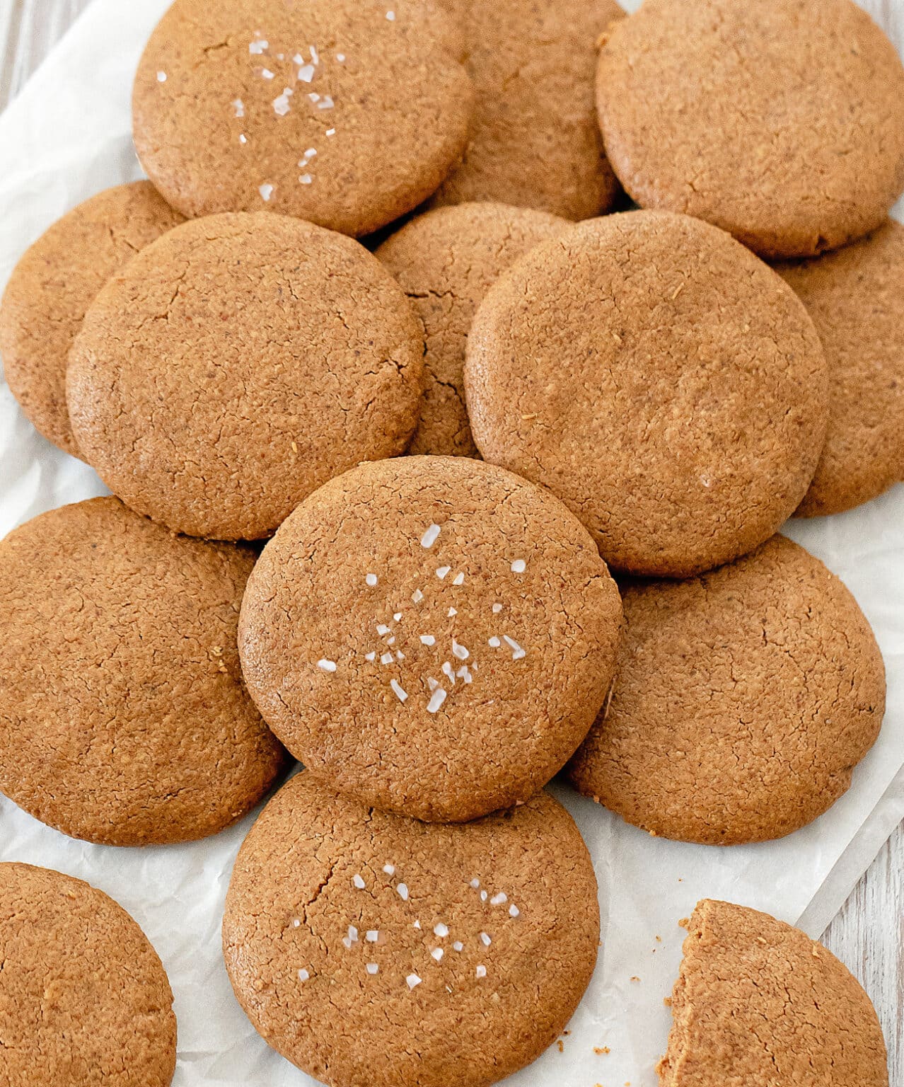 2 Ingredient Healthy Almond Cookies (No Flour, Butter, Eggs, or Refined