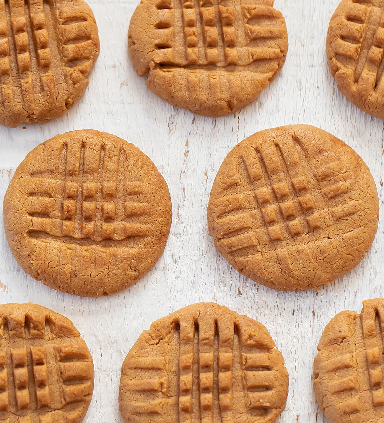 2 Ingredient Keto Low Carb Peanut Butter Cookies (No Special Flours