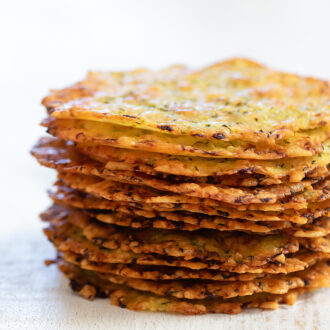 2 Ingredient Zucchini Tortilla Chips (Keto, Low Carb) - Kirbie's Cravings