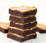 3 Ingredient No Bake Peanut Butter Brownies (No Flour, Butter, Oil ...