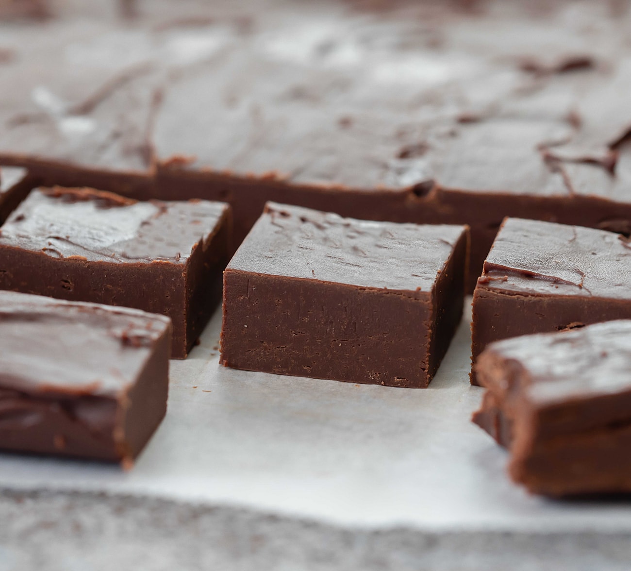 2 Ingredient Chocolate Fudge - Kirbie's Cravings