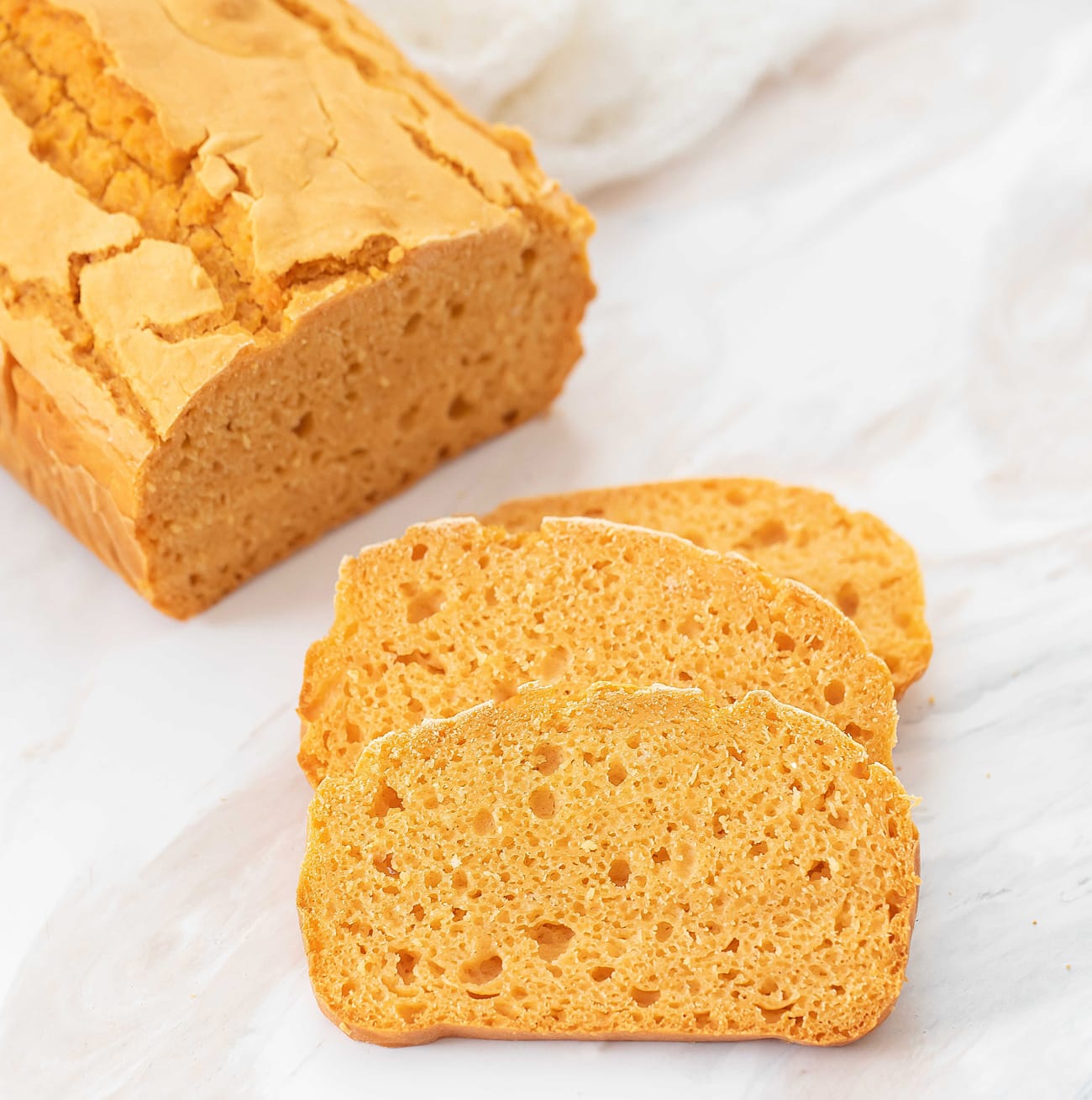 3 Ingredient Sweet Potato Bread (No Yeast, Eggs, Butter or Oil