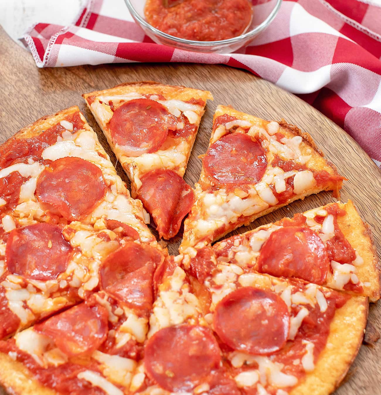 Keto Pizza Crust (Just 2 Ingredients!) Kirbie's Cravings