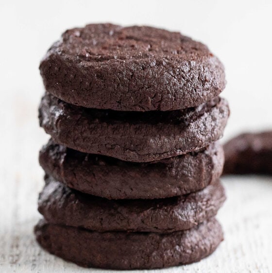 2 Ingredient Brownie Cookies (No Flour, Eggs or Oil) - Kirbie's Cravings