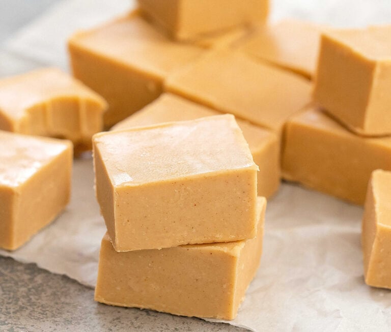 2 Ingredient Peanut Butter Fudge Kirbie's Cravings