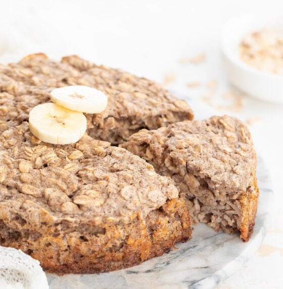 2 Ingredient Banana Oatmeal Cake (No Flour, Eggs, Sugar, Butter or Oil) Kirbie's Cravings