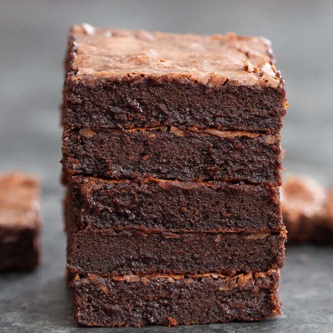 2 Ingredient Nutella Brownies (No Flour) - Kirbie's Cravings