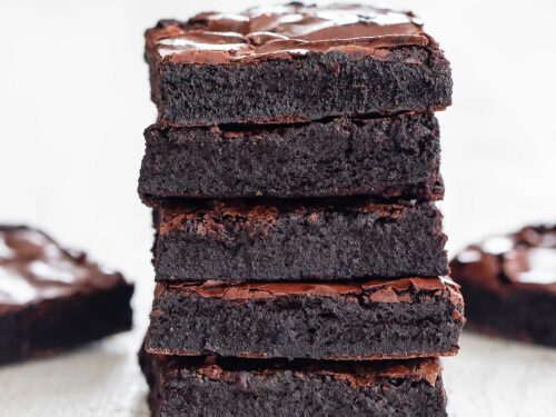 Gooey Chocolate Brownies with Frankincense Essential Oil
