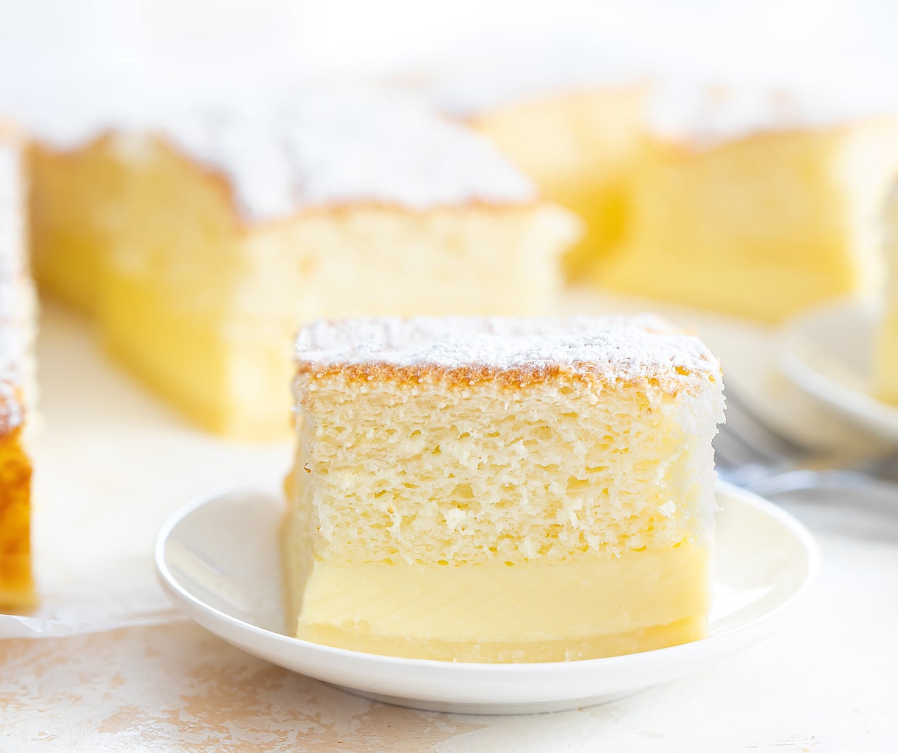 4-Ingredient Sponge Cake - Kitchen Cookbook