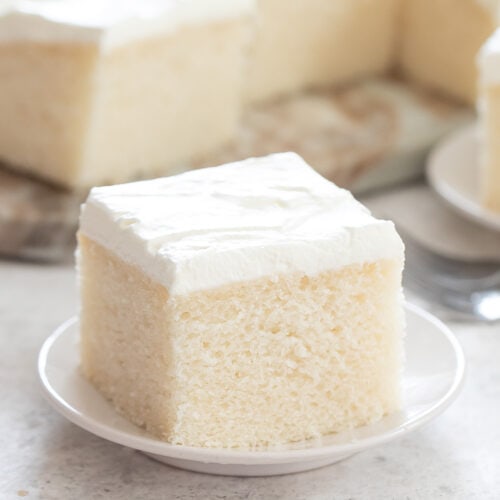 The Best Vanilla Cake Recipe - Sugar Spun Run