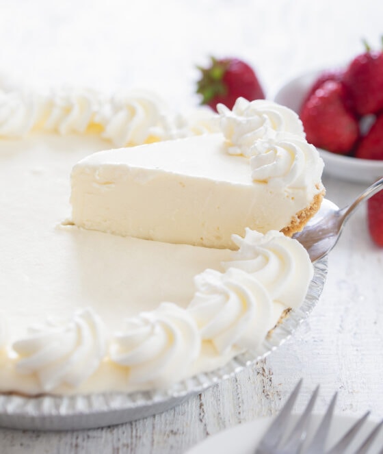 2 Ingredient No Bake Cheesecake (No Eggs or Butter) Kirbie's Cravings