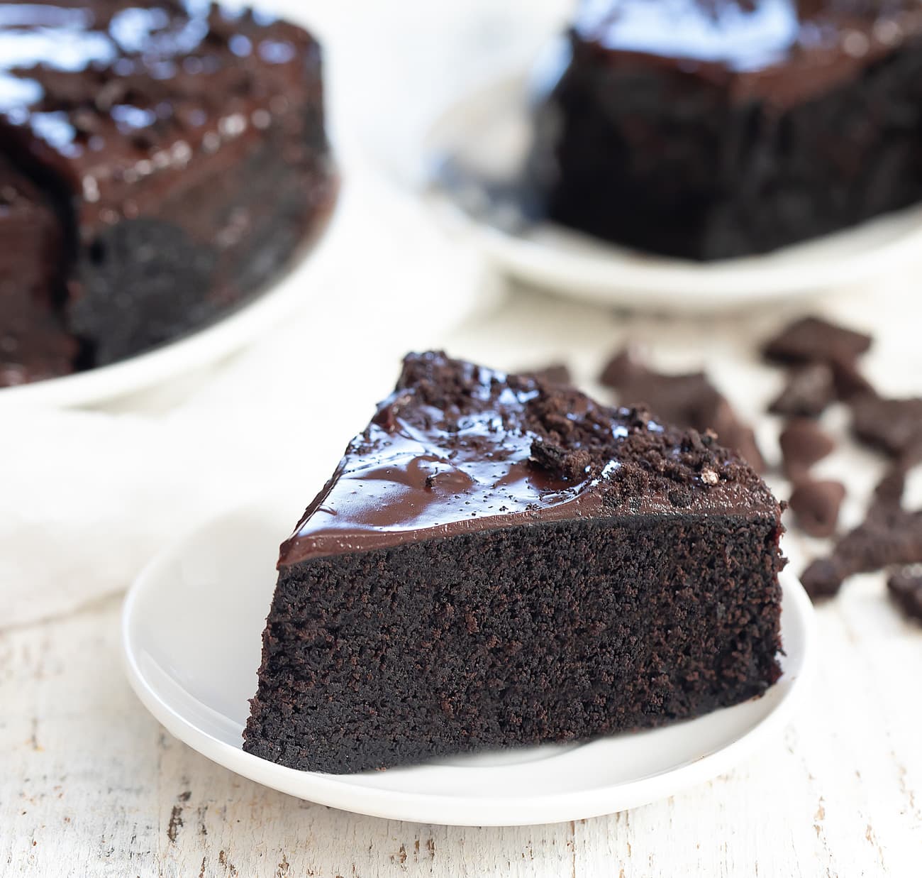Easy Double Chocolate Layer Cake  Browned Butter Blondie