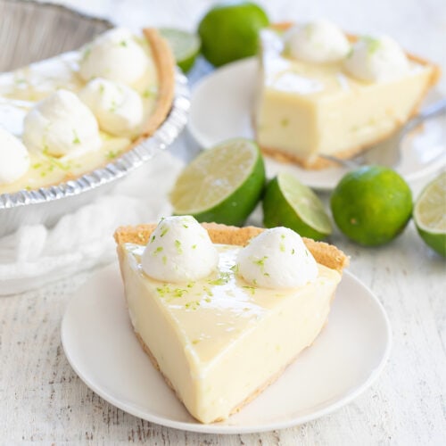 3 Ingredient No Bake Key Lime Pie (No Eggs or Butter) Kirbie's Cravings
