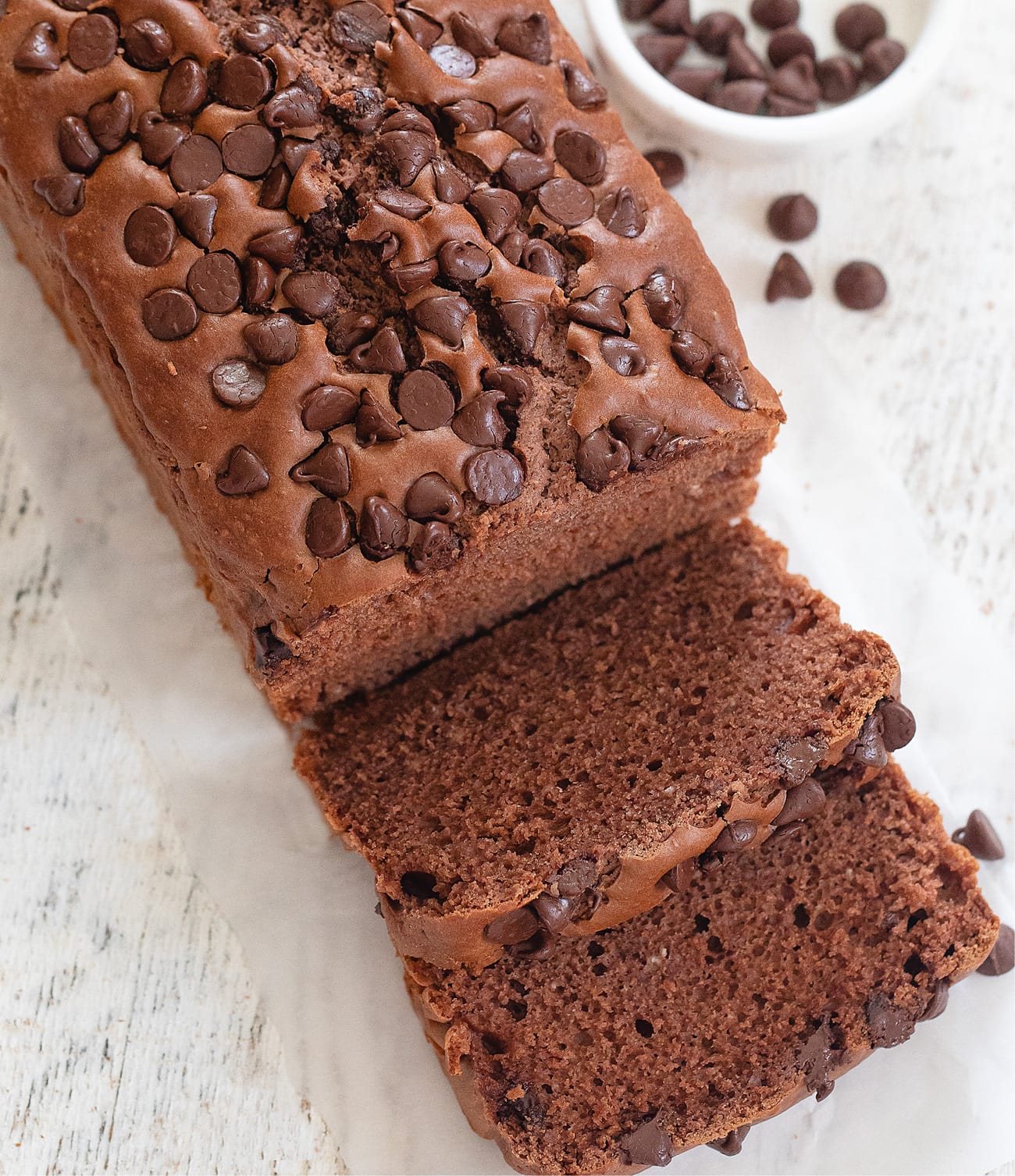 2 Ingredient Chocolate Bread (No Eggs, Butter or Oil) Kirbie's Cravings