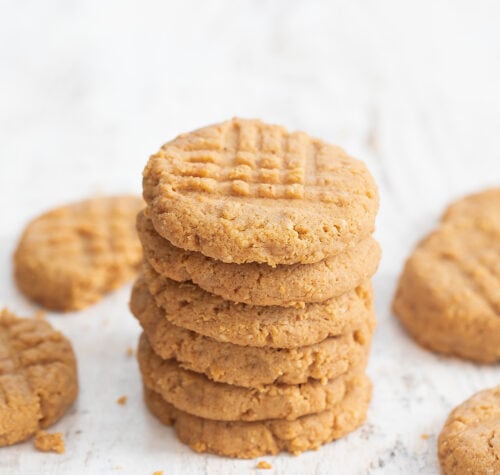 2 Ingredient Keto Peanut Butter Cookies (No Special Flours or Sugar ...