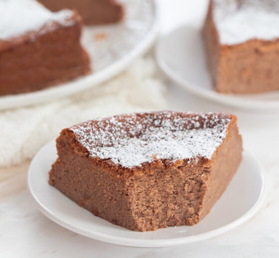 3 Ingredient Chocolate Yogurt Cake No Flour Butter Or Oil Kirbie S