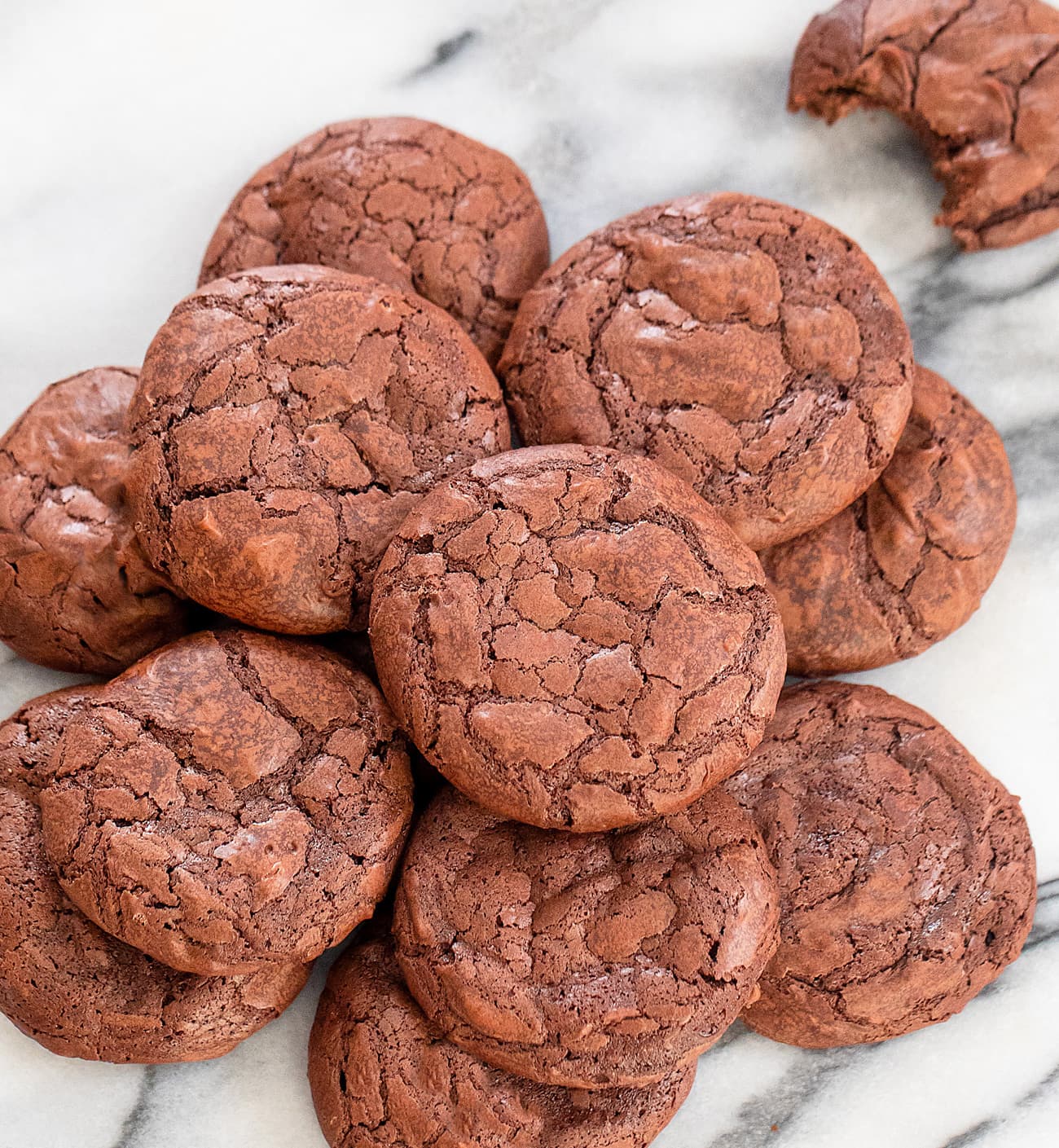 2 Ingredient Flourless Brownie Cookies (No Flour, Butter or Oil) - Kirbie's  Cravings
