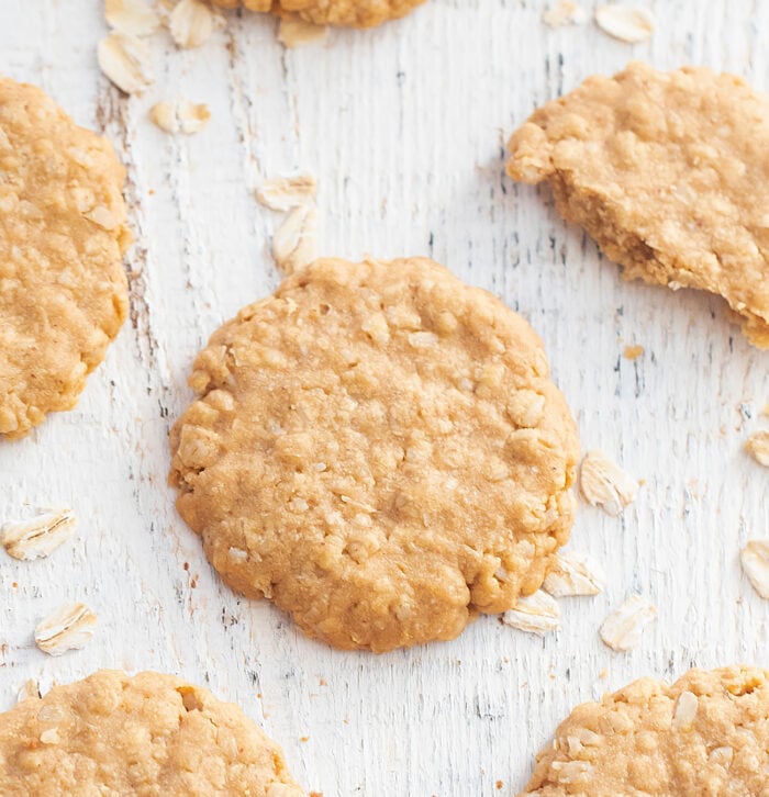 a healthy oatmeal cookie.