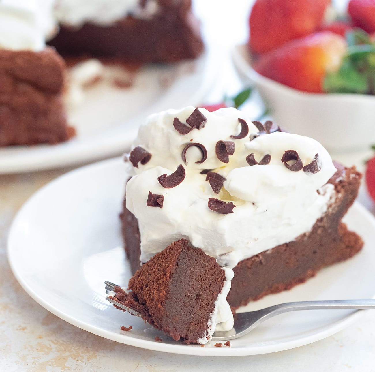 4 Ingredient Chocolate Cloud Cake (No Flour) Kirbie's Cravings