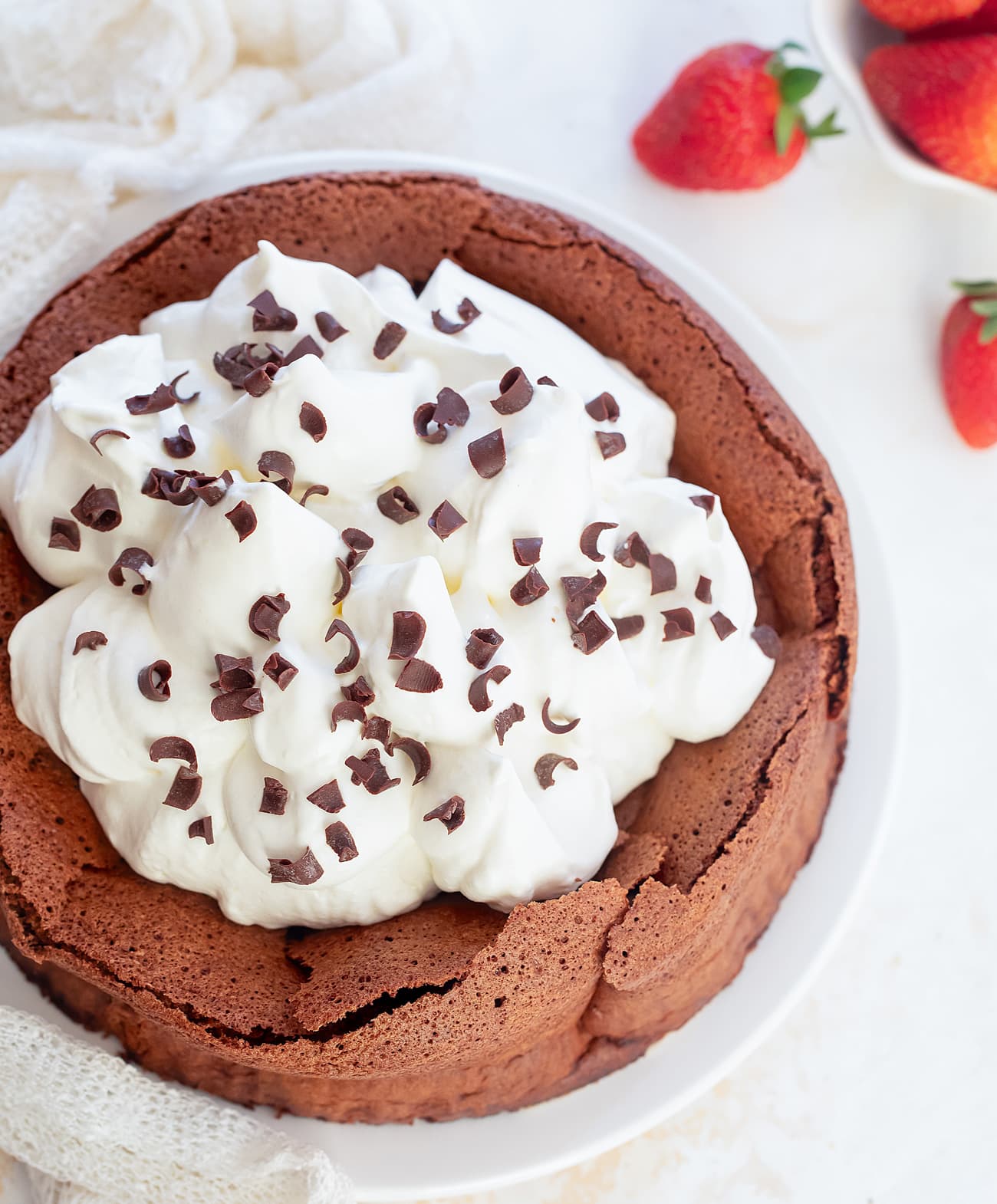 4 Ingredient Chocolate Cloud Cake (No Flour) Kirbie's Cravings