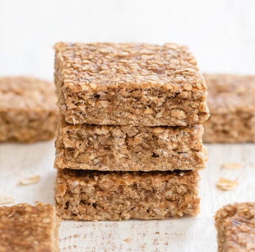 3 Ingredient Oatmeal Bars (No Flour, Eggs, Refined Sugar or Butter ...