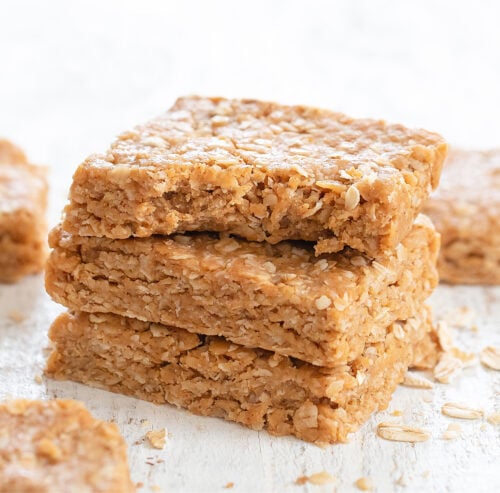 3 Ingredient Chewy No Bake Oatmeal Bars (no Flour, Eggs, Refined Sugar 