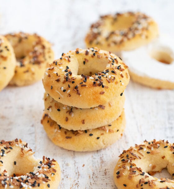 2 Ingredient Keto Bagels - Kirbie's Cravings