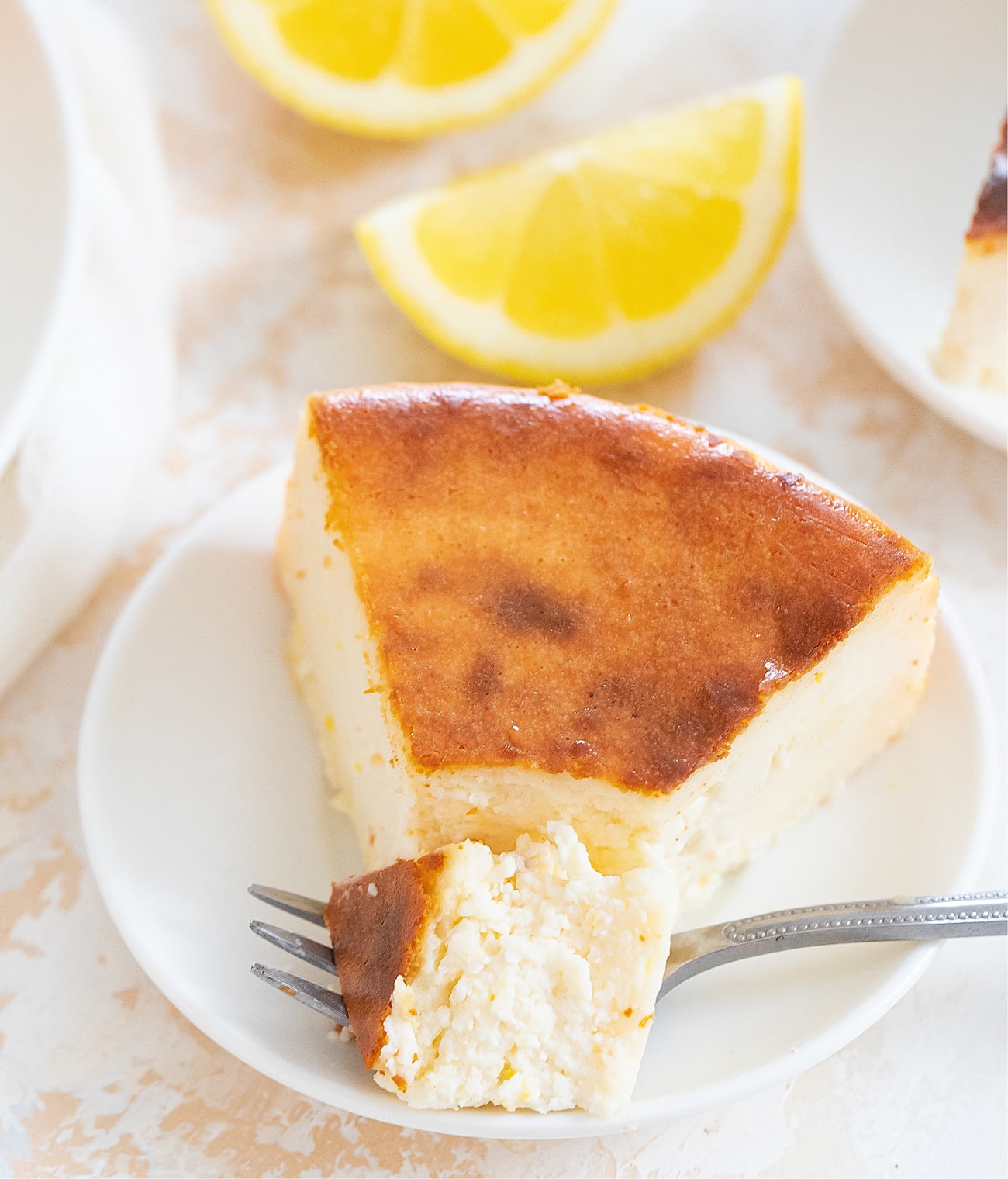 4 Ingredient Creamy Lemon Yogurt Cake (No Flour, Eggs, Butter or Oil