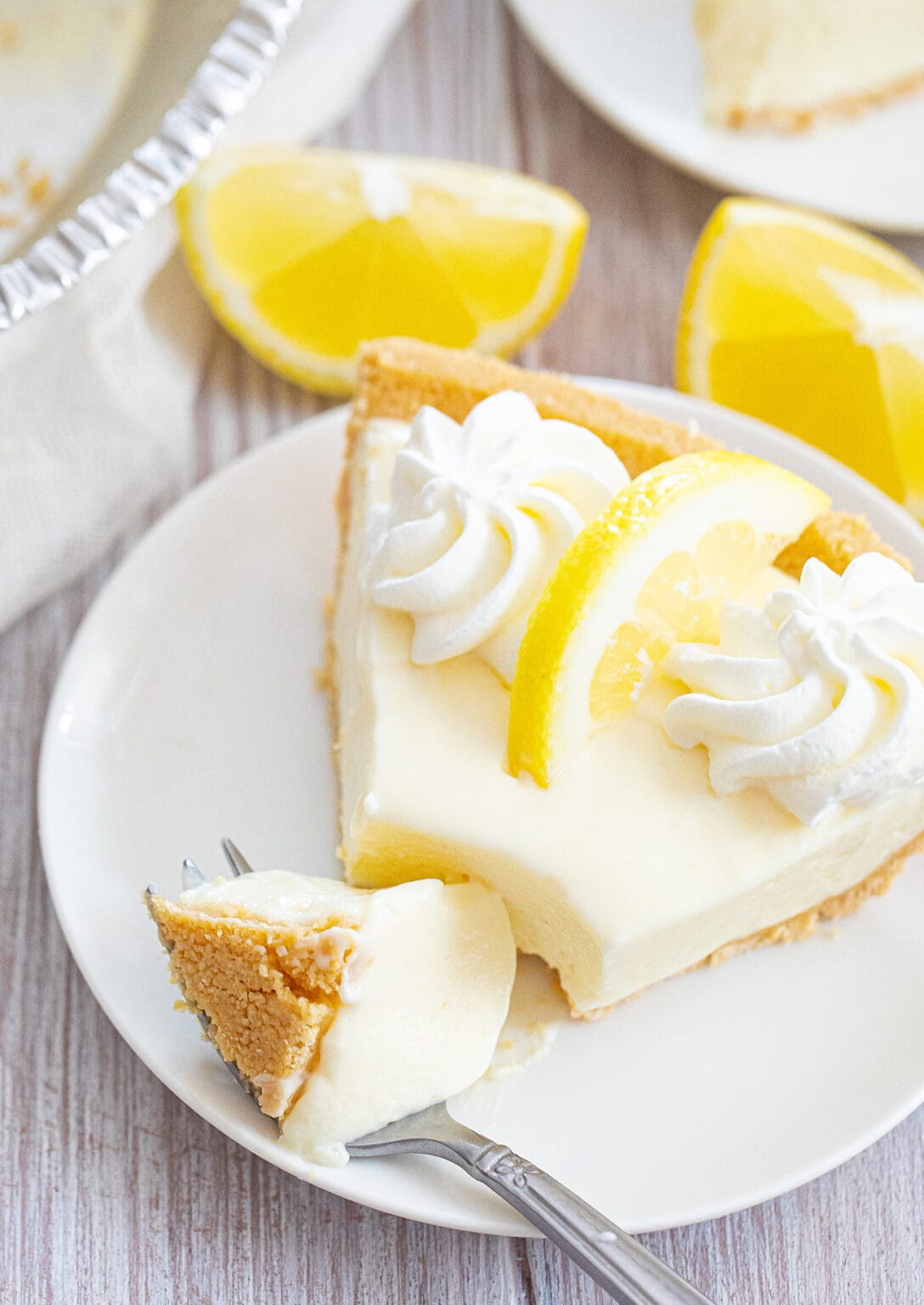 3 Ingredient No Bake Lemon Pie Kirbie S Cravings