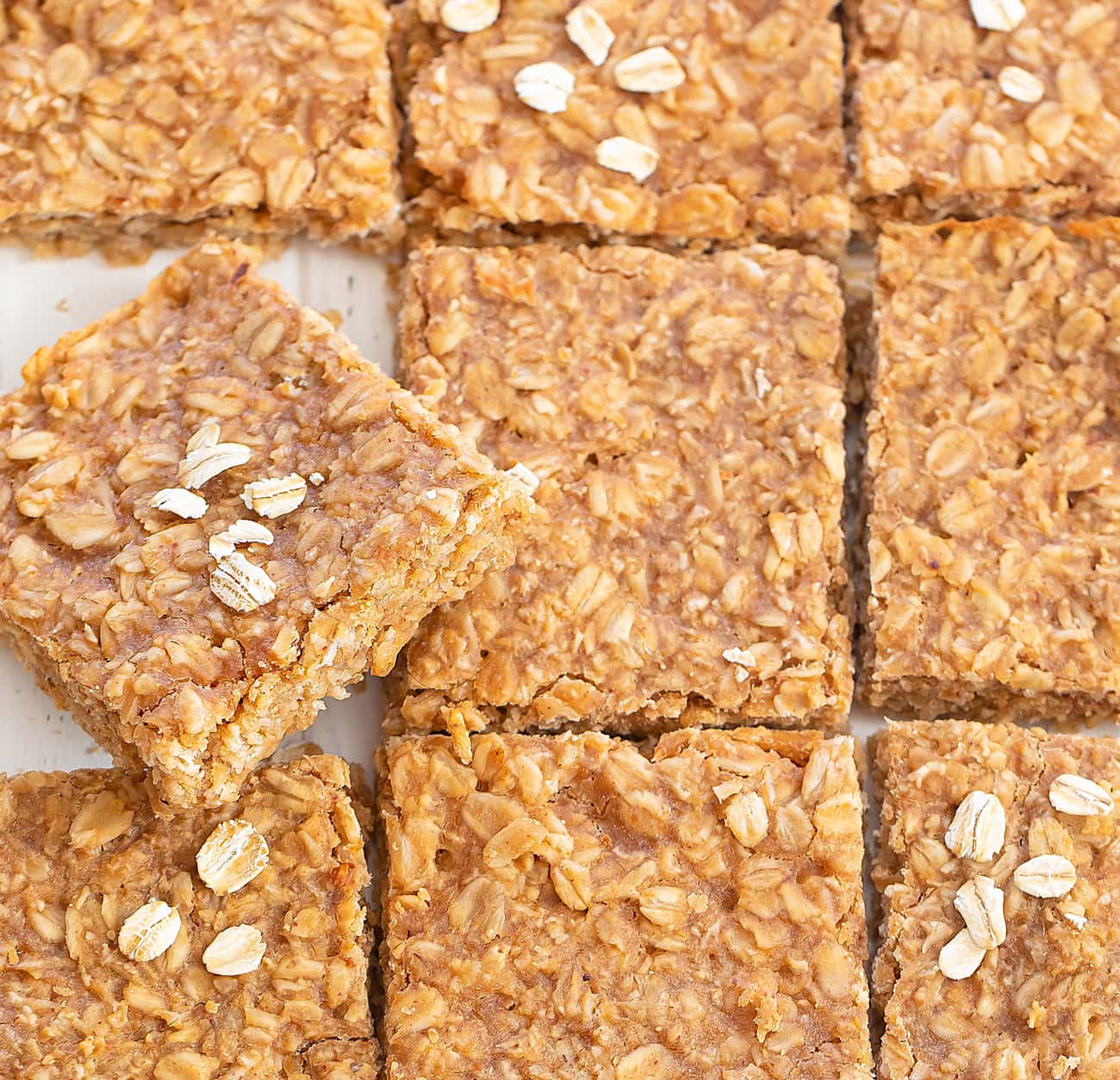 3 Ingredient Apple Oatmeal Bars (No Flour, Eggs, Added Sugar or Butter