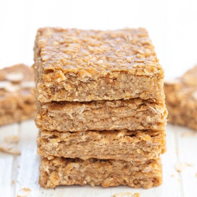 3 Ingredient Apple Oatmeal Bars (No Flour, Eggs, Added Sugar or Butter ...