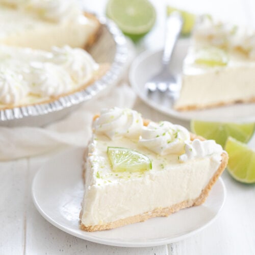 4 Ingredient No Bake Key Lime Pie - Kirbie's Cravings