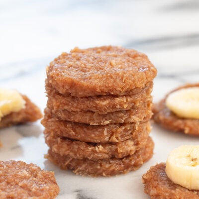 3 Ingredient No Bake Banana Cookies (No Flour, Eggs, Added Sugar ...