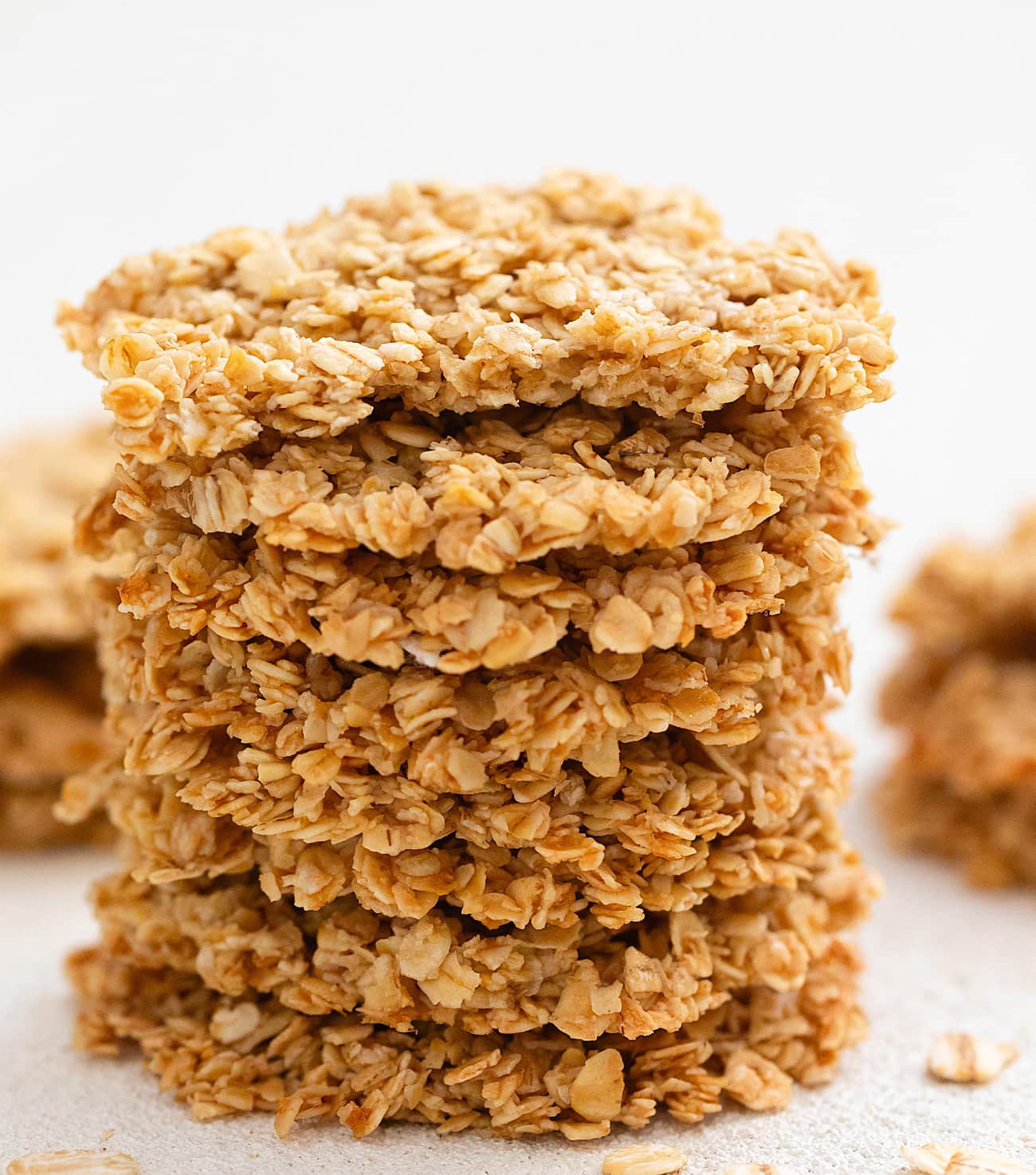 3 Ingredient Healthy Crispy Oatmeal Cookies (No Flour, Eggs, Refined ...