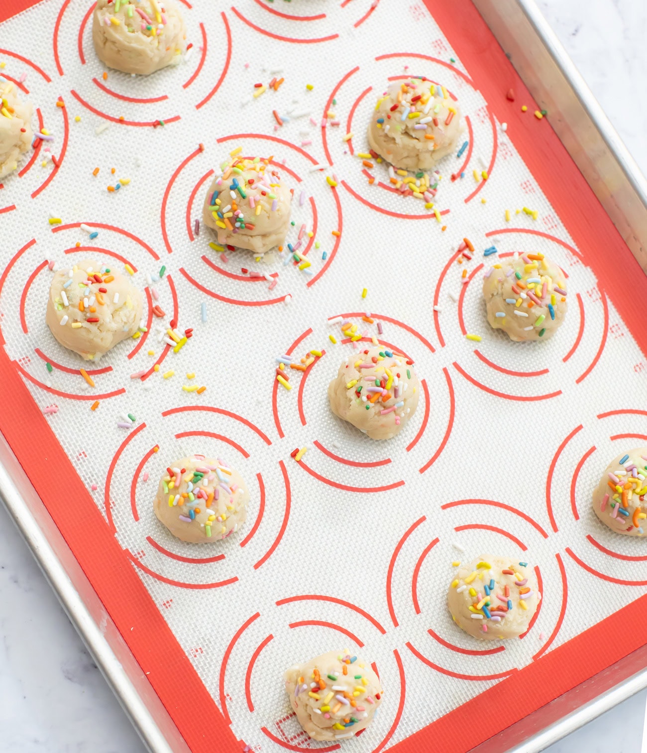 4 Ingredient Birthday Cookies - Kirbie's Cravings