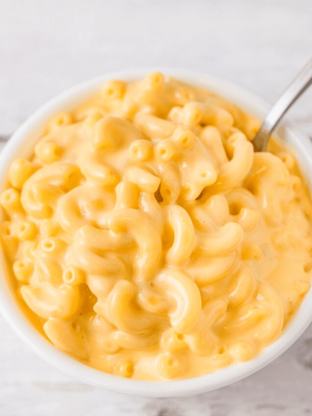 3 INGREDIENT CREAMY MACARONI AND CHEESE - Kirbie's Cravings