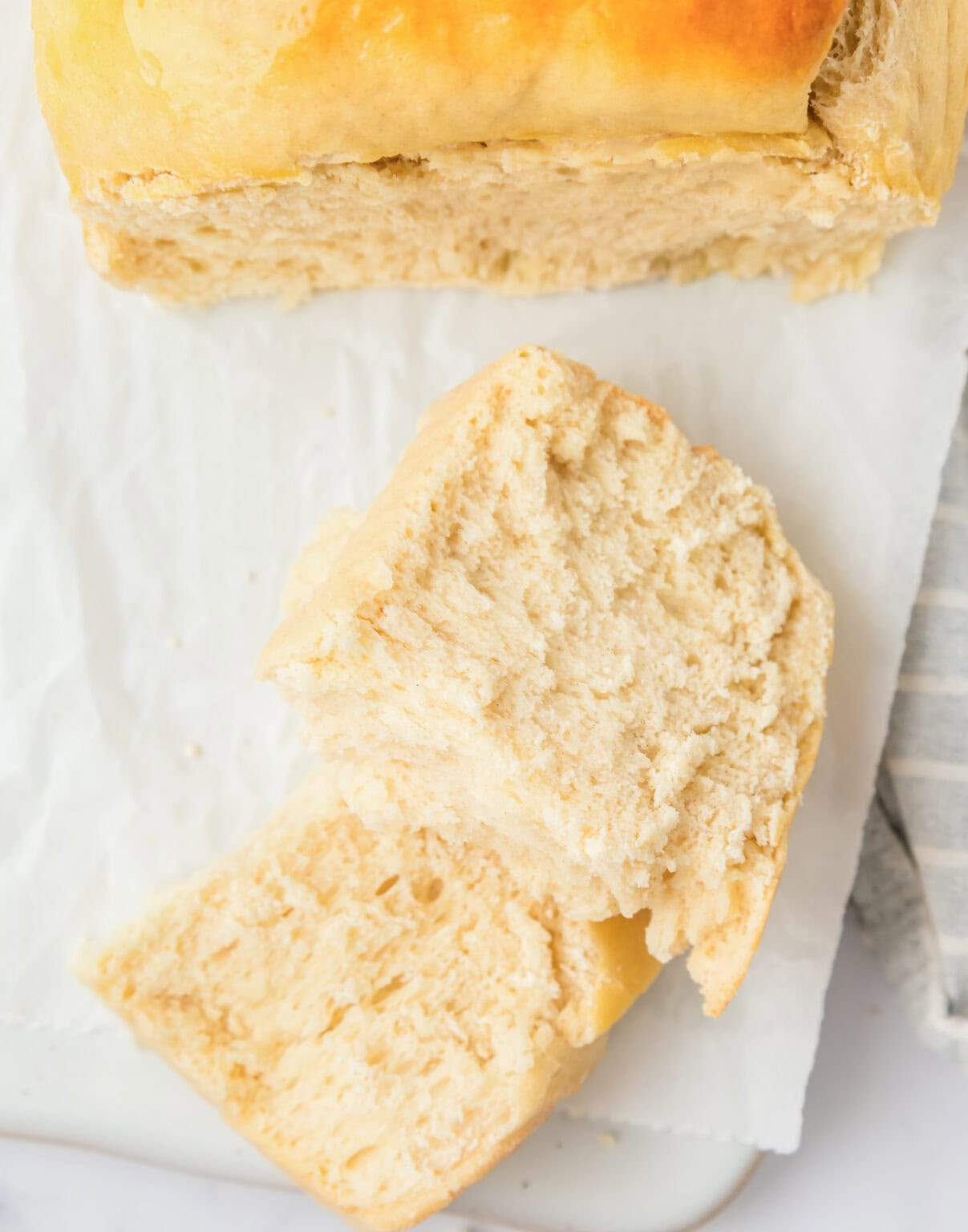 3 Ingredient Milk Bread (No Yeast) - Kirbie's Cravings