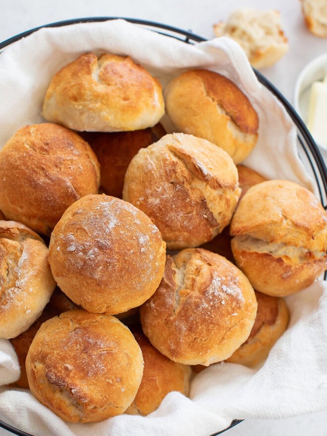 2 Ingredient Yogurt Bread Rolls (No Yeast, No Knead) Kirbie's Cravings