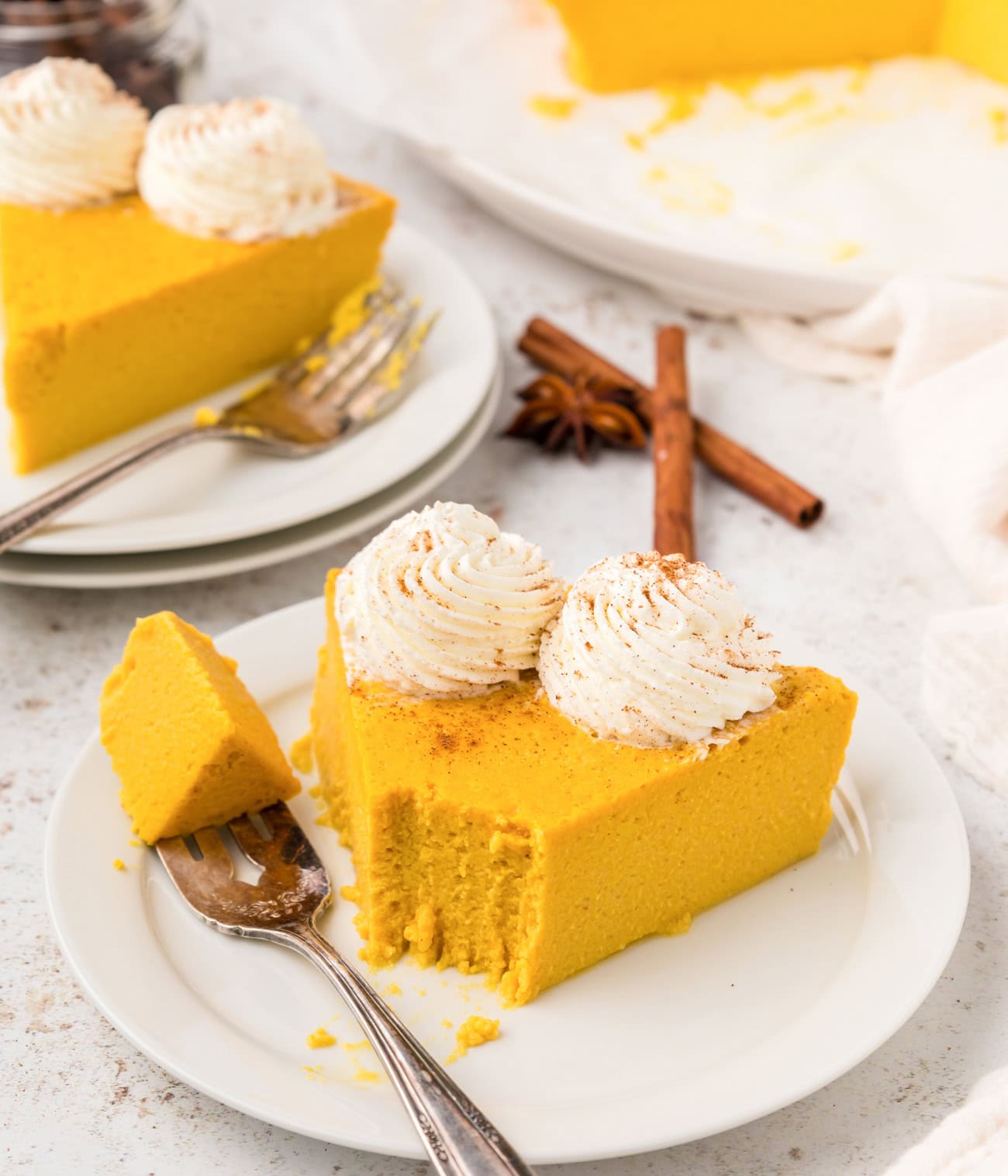 4 Ingredient Pumpkin Cheesecake (Keto, Low Carb) - Kirbie's Cravings