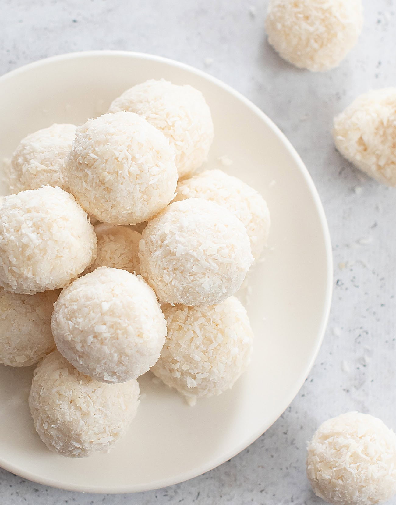 2 Ingredient No Bake Keto Coconut Balls