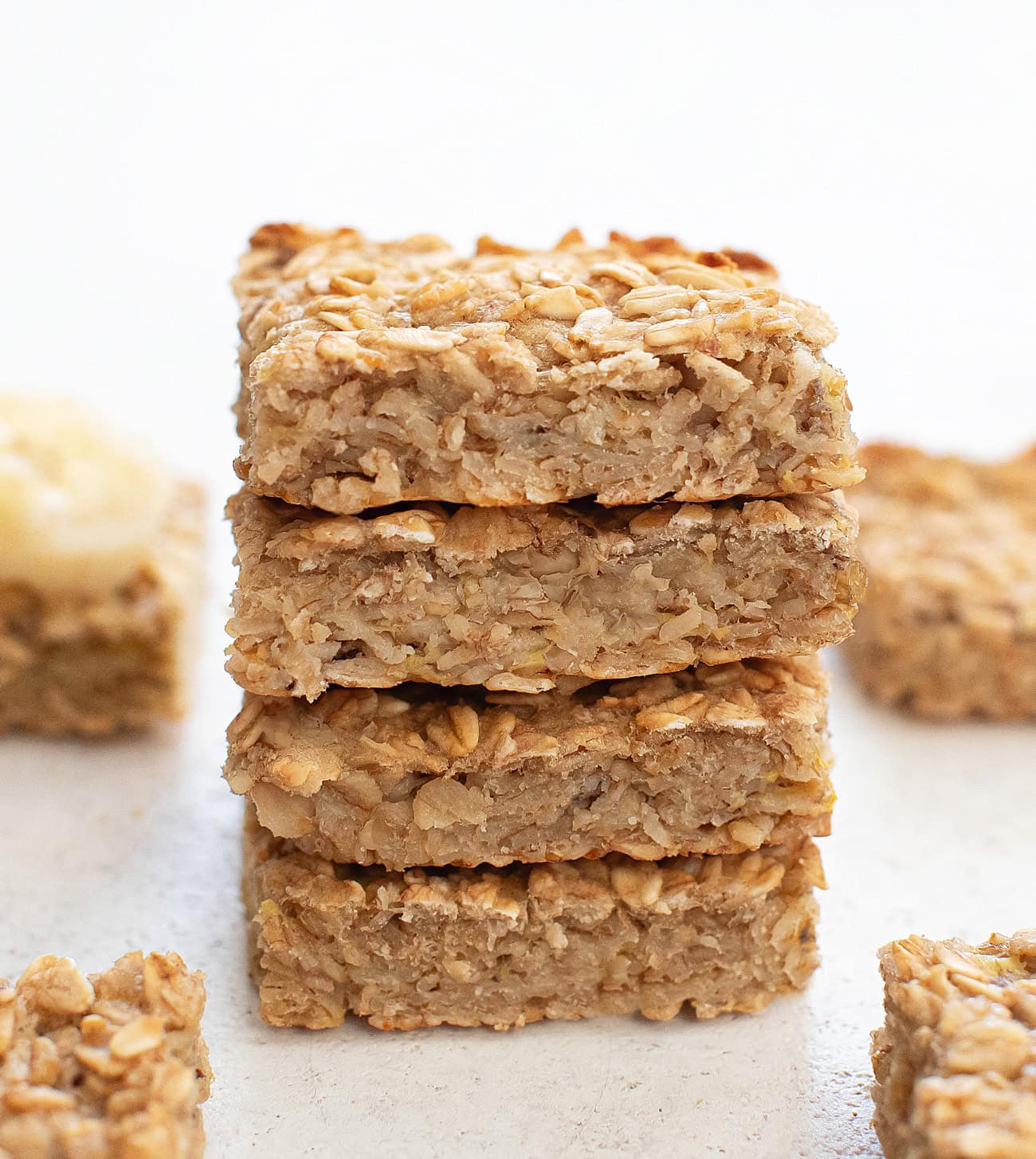 Curated visual reference: Visual Reference: 3 Ingredient Healthy Banana Oatmeal Bars