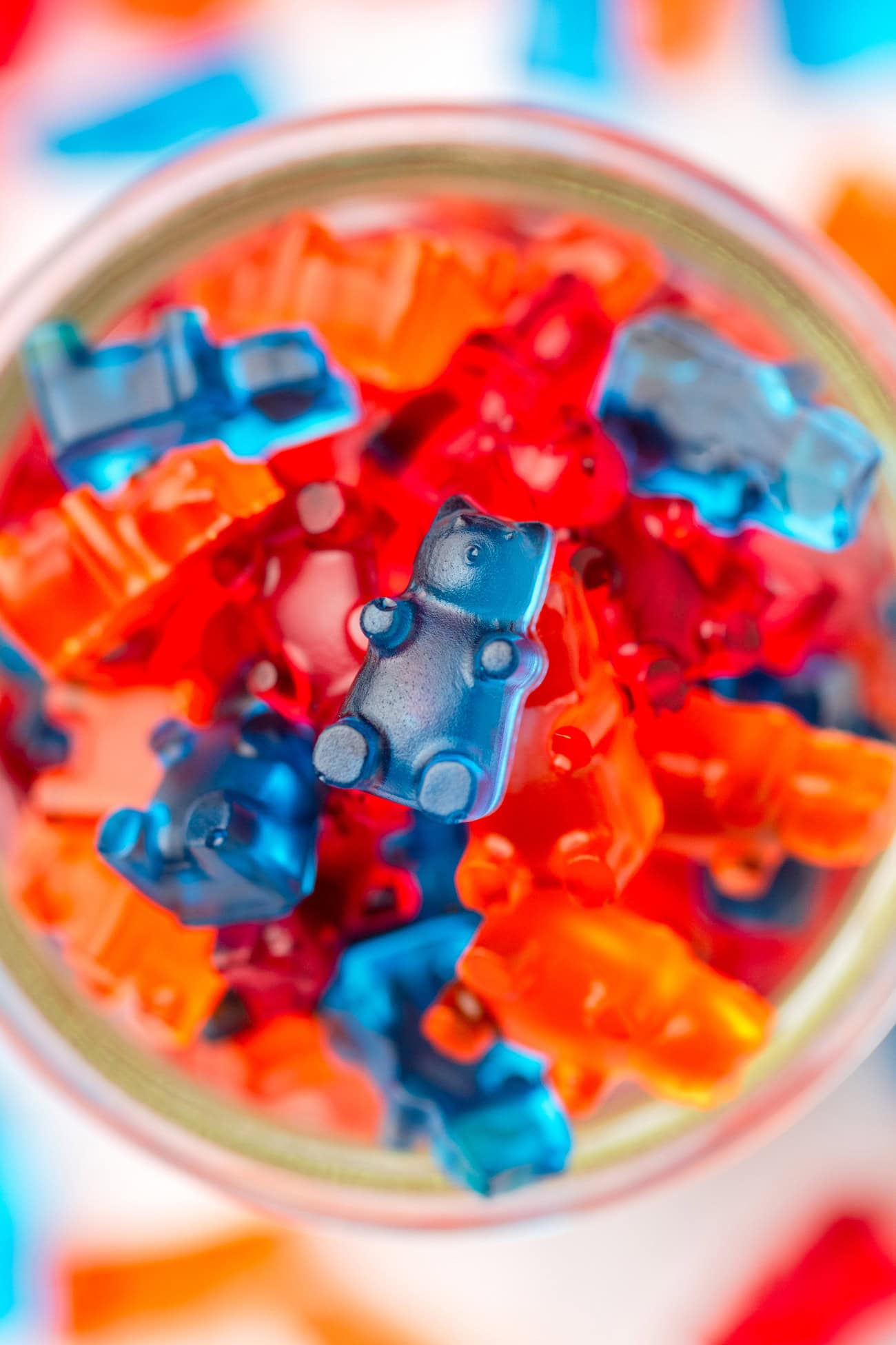 3 Ingredient Keto Gummy Bears - Kirbie's Cravings