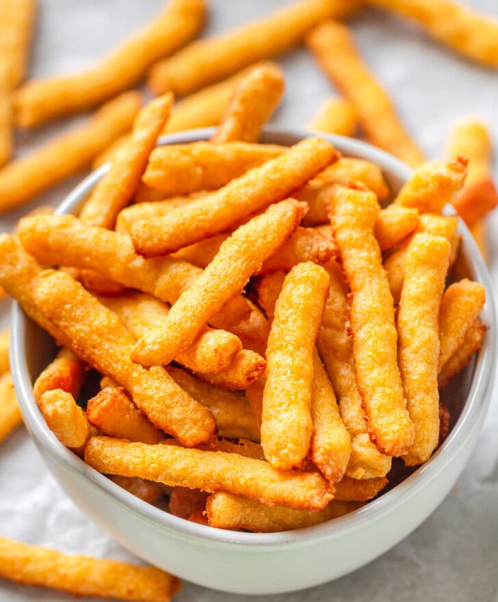 A bowl of Cheetos