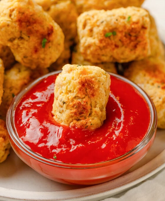 Crispy Cottage Cheese Tots