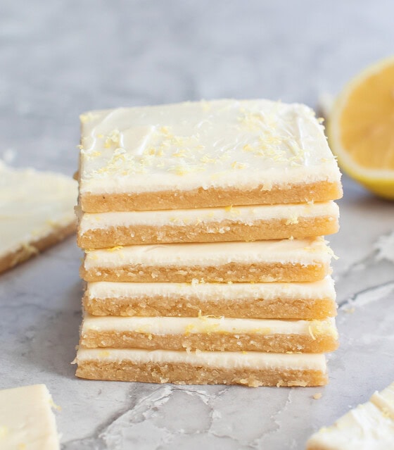 4 Ingredient No Bake Keto Lemon Cake Bark
